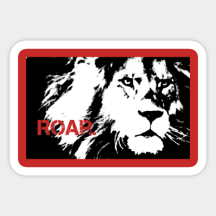 Roar Sticker